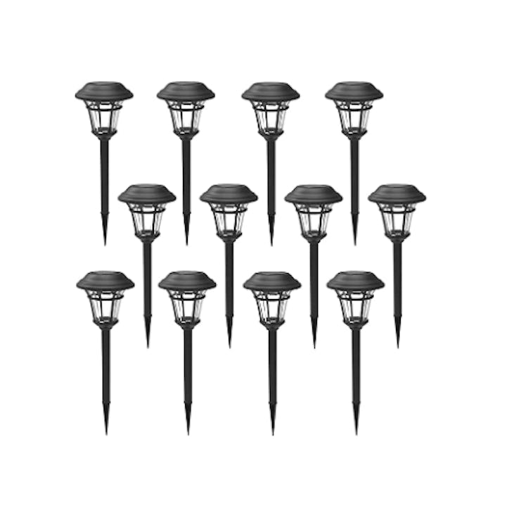 MAGGIFT Outdoor Solar Garden Lights (12-Pack)