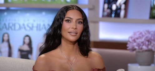 Kim Kardashian at 'KUWTK' reunion.