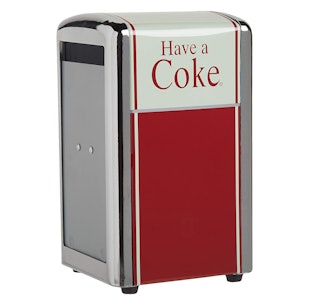 Tablecraft Coca Cola Napkin Dispenser