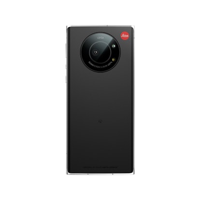 Leica Leitz Phone 1 with one-inch camera sensor. Red dot branding. Android. Qualcomm Snapdragon 888 ...