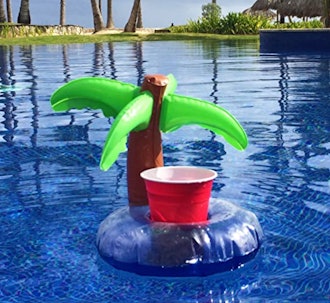 GoFloats Inflatable Pool Drink Holders (3 Pack)