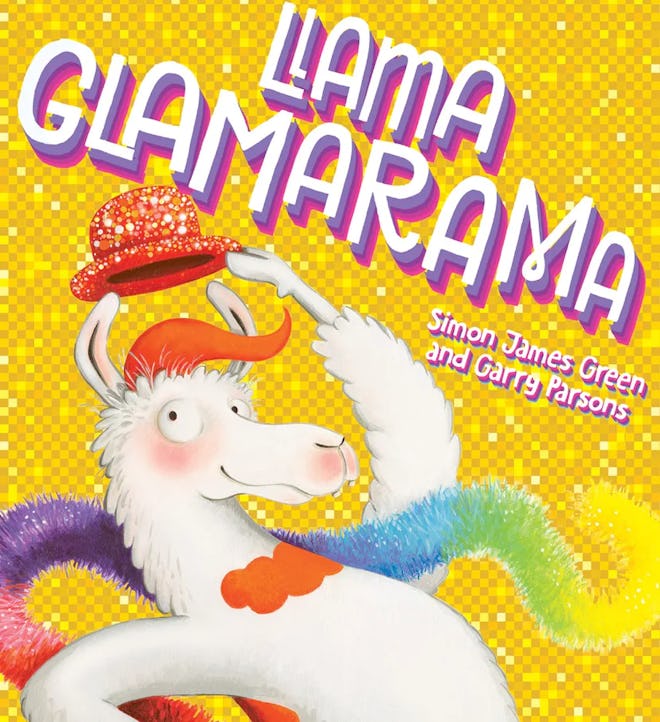 ‘Llama Glamarama’ by Simon James Green, illustrated by Garry Parsons