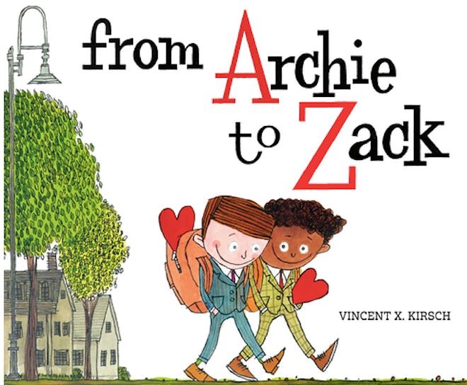 ‘From Archie to Zack’ by By Vincent Kirsch is a great lgbtq+ book for young allies