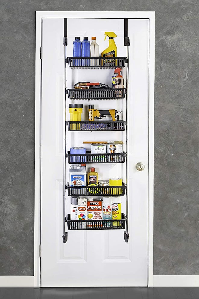 Smart Design Over The Door Pantry Organizer Rack