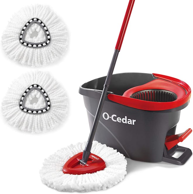 O-Cedar EasyWring Microfiber Spin Mop & Bucket