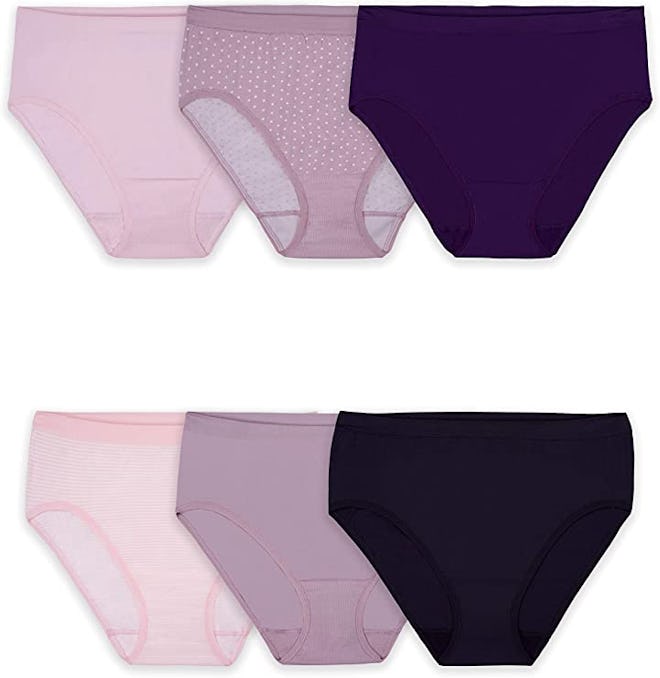 Fruit of the Loom Seamless Panties (6-Pack)