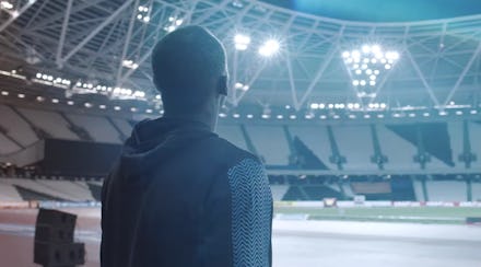 A screenshot from the documentary 'I Am Bolt'