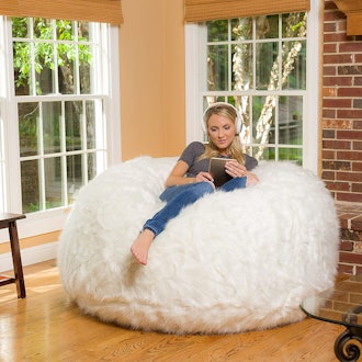 Comfy Sacks 6-Foot Memory Foam Bean Bag Chair