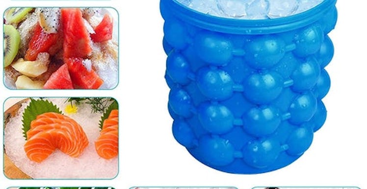 LAO XUE Ice Cube Maker and Bucket