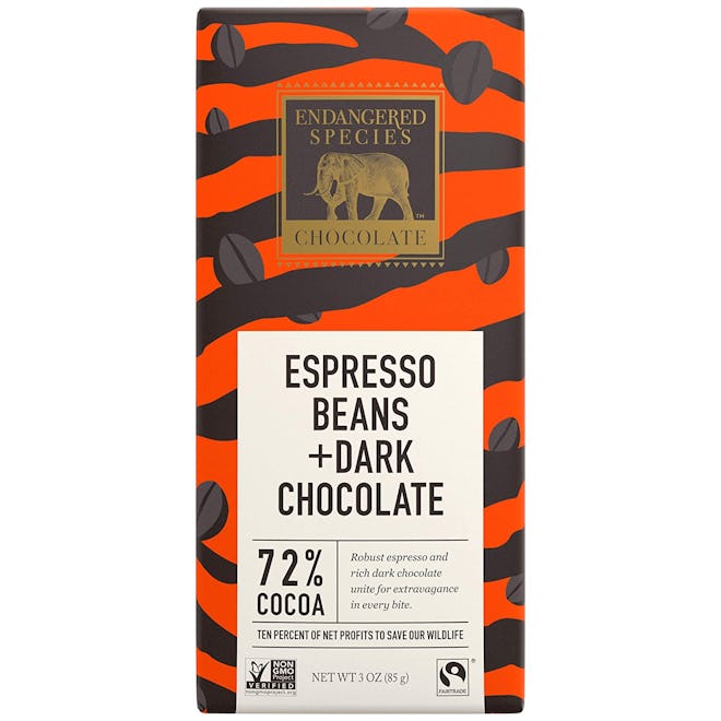  Endangered Species Espresso Beans & Dark Chocolate Bars