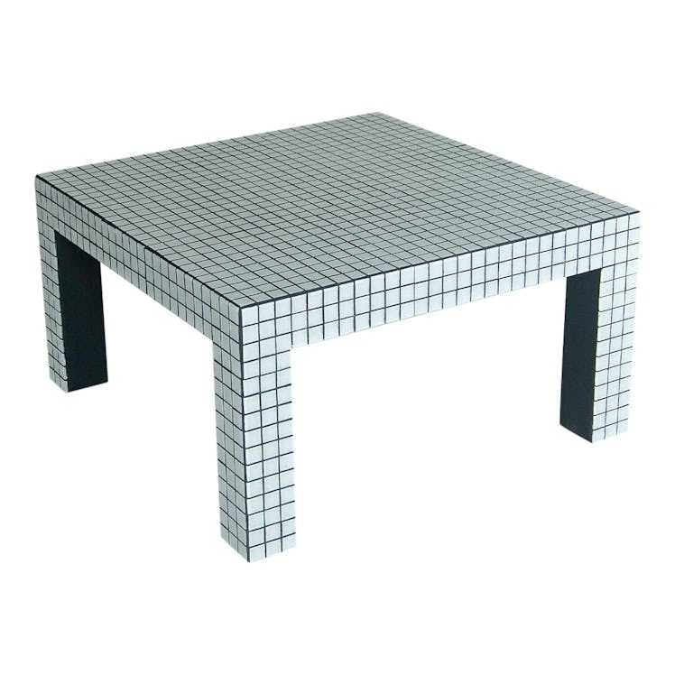 Superstudio Coffe Tiled Table