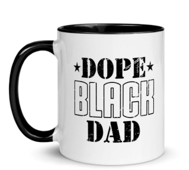 BlackUpsurge Dope Black Dad Mug