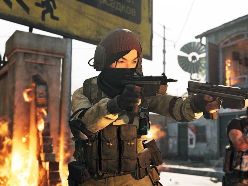 The new AMP63 pistol in Warzone.