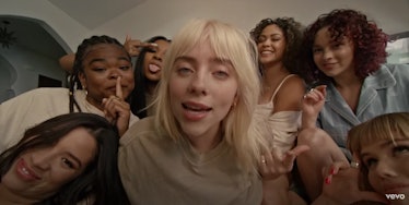 Billie Eilish is the center of attention in her "Lost Cause" music video. 