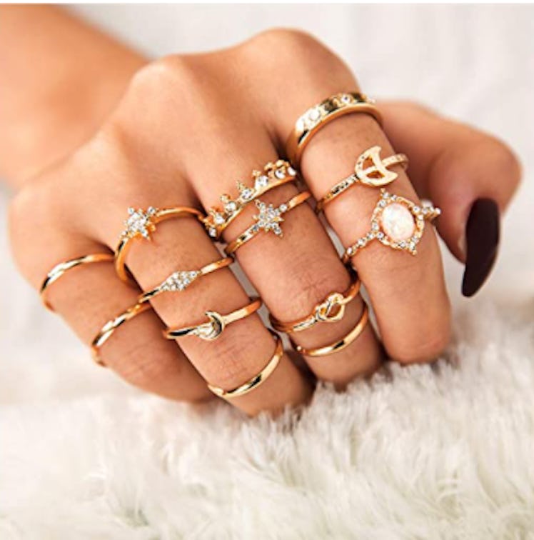 Sither Vintage Rings Set (13 Pieces)