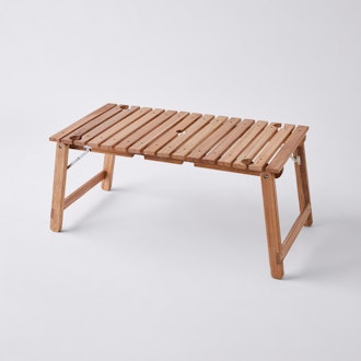 Portable Outdoor Teak Wood Table
