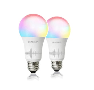 LUMIMAN Smart WiFi Light Bulb (2-Pack)