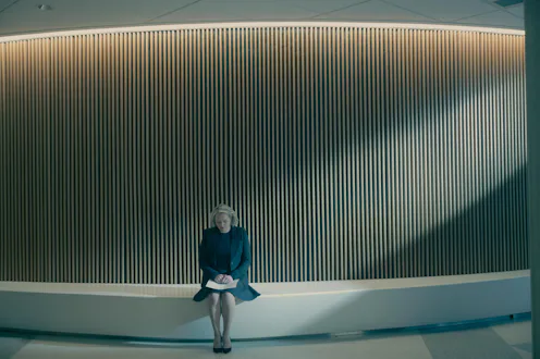 Elisabeth Moss in The Handmaid's Tale via Hulu