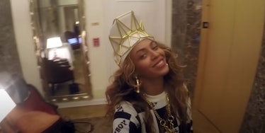Beyonce gets goofy in her music video of "7/11."