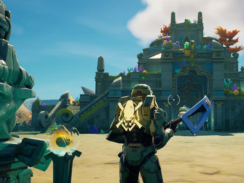 fortnite coral castle artifact