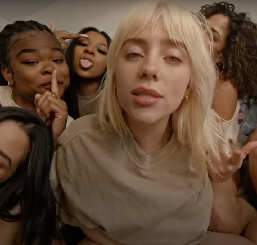 Billie Eilish appears in her new music video for "Lost Cause," written about an ex.