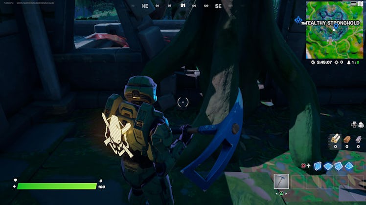 fortnite artifact location 1 gameplay