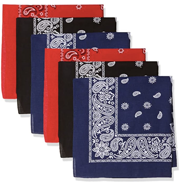 Levi's Men's 100% Cotton Multi-Purpose Bandana Gift Set