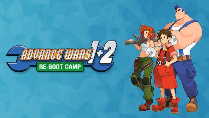 screenshot of the Advance Wars game for the nintendo switch, featuring a grid-based map