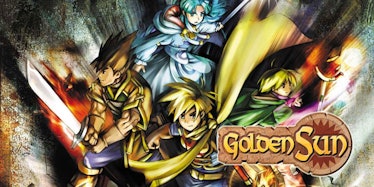 A poster of the Golden Sun series