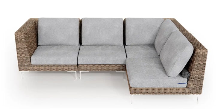 Outdoor L Sectional - 4 Seat