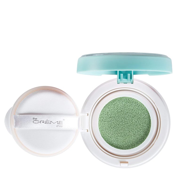 The Crème Shop Clean Canvas Color Correcting Face Makeup Cushion Primer