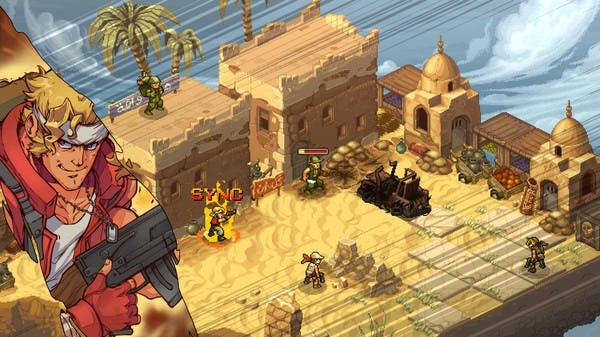 screenshot of the PC game, Metal Slug Tactics