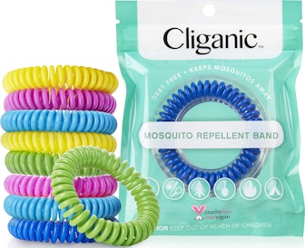 Cliganic DEET-Free Mosquito Repellent Bracelets (10-pack)