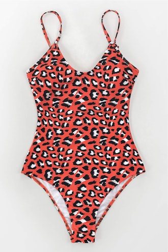 Red Leopard One Piece