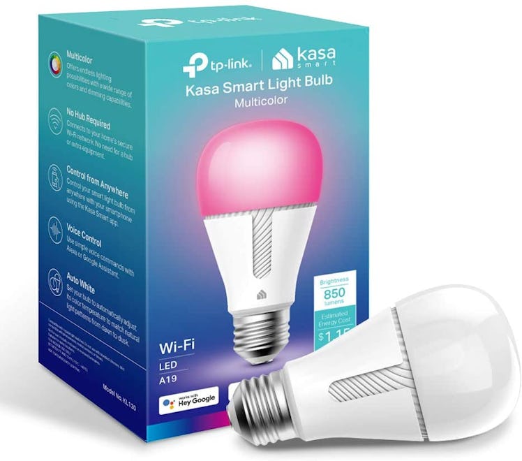 Kasa Smart Bulb, Full Color Changing Dimmable WiFi LED Bulb