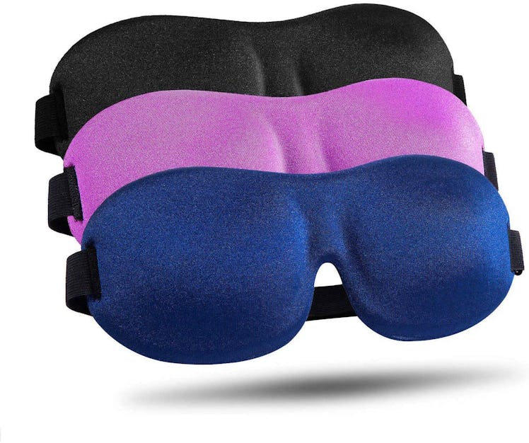 LKY Digital Contoured Blackout Eye Mask (3-Pack)