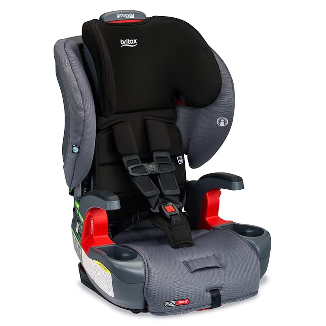Britax Grow with You ClickTight Harness-2-Booster Car Seat in Cobblestone SafeWash