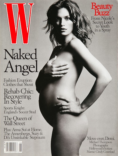 Pregnant cindy crawford