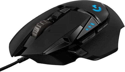Logitech G502 HERO High Performance Wired Gaming Mouse,