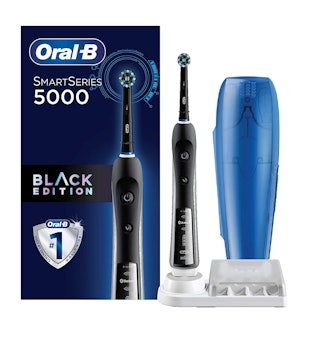 Oral-B Pro 5000 Smartseries Electric Toothbrush with Bluetooth Connectivity, Black Edition