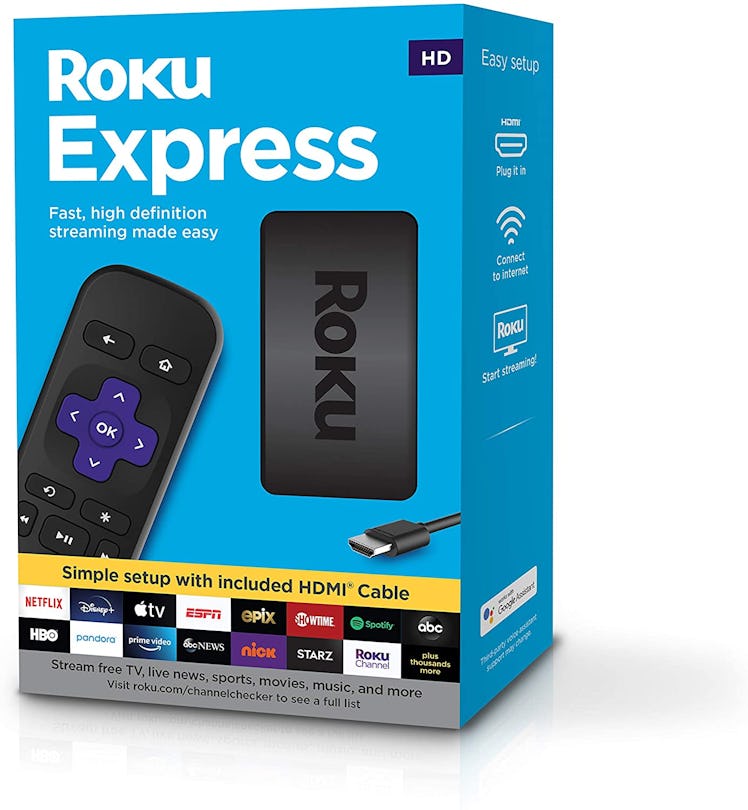 Roku Express | HD Streaming Media Player (with HDMI Cable & Simple Remote)