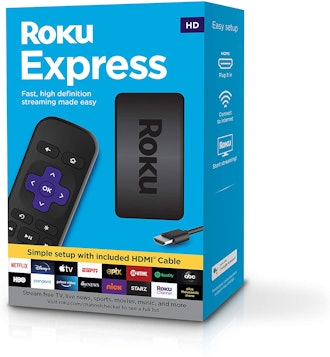 Roku Express | HD Streaming Media Player (with HDMI Cable & Simple Remote)