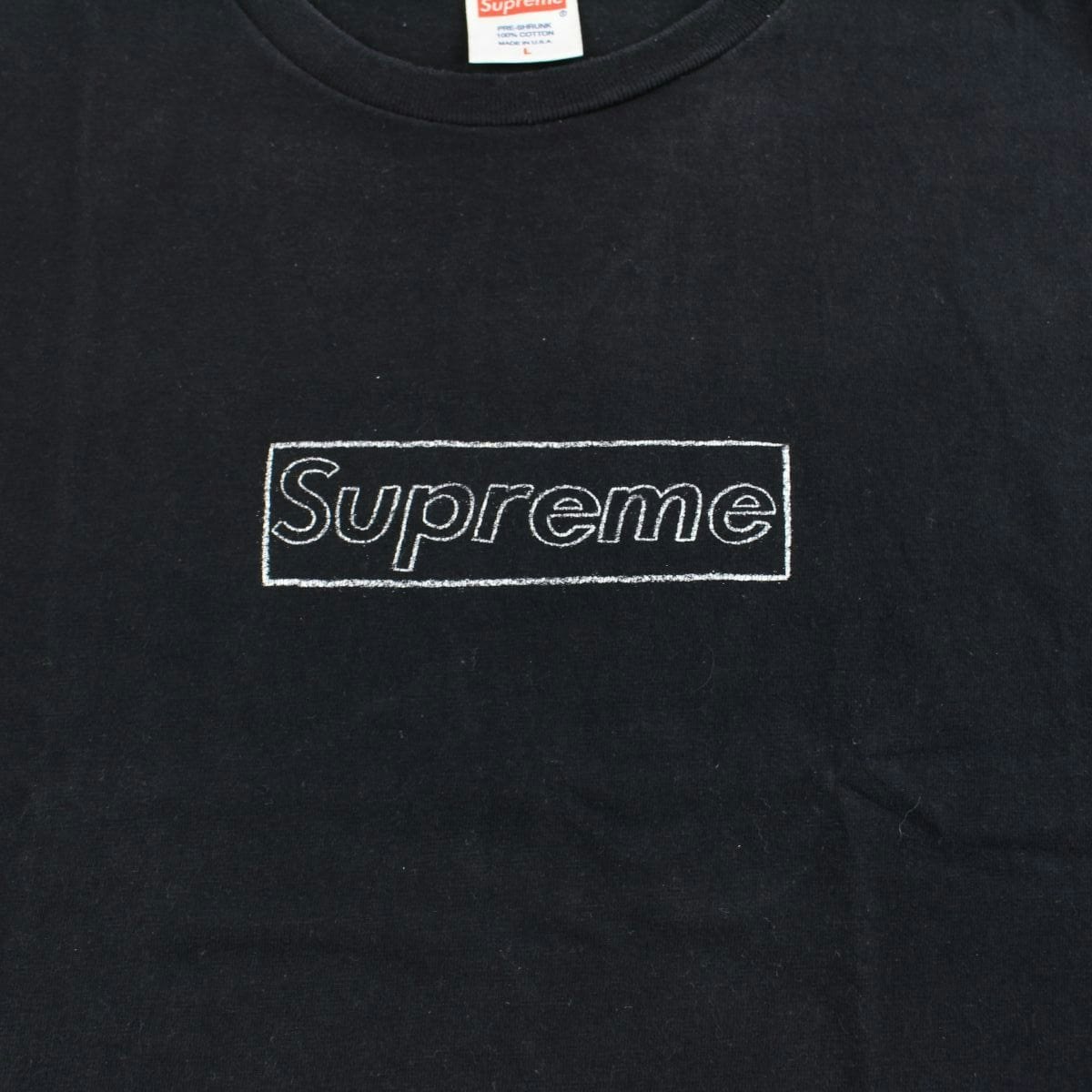 Supreme links with KAWS to create an artsy Box Logo T-shirt