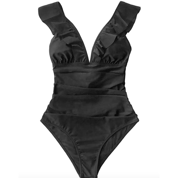CUPSHE V Neck One Piece Swimsuit
