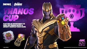 fortnite thanos cup rewards