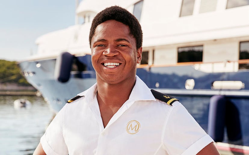 Mzi “Zee” Dempers on Below Deck Mediterranean via the NBC press site