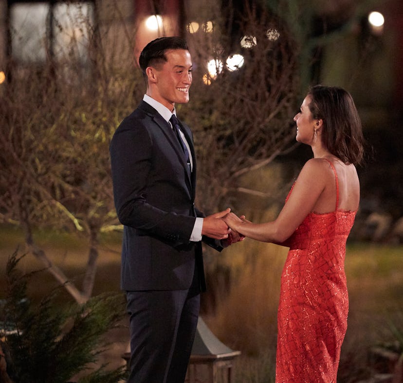 Katie Thurston and John Hershey in 'The Bachelorette' Season 17