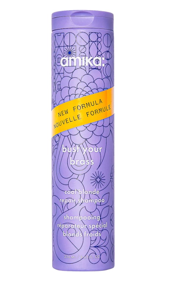 amika Bust Your Brass Blonde Purple Shampoo