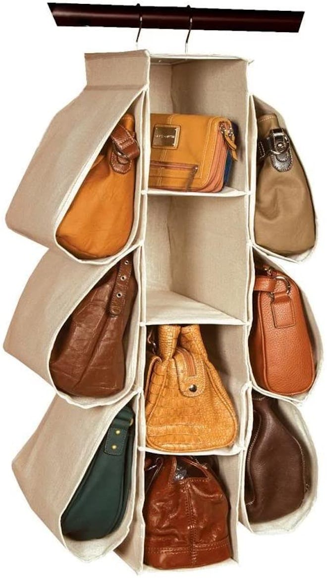 LONGTEAM Hanging Handbag Organizer