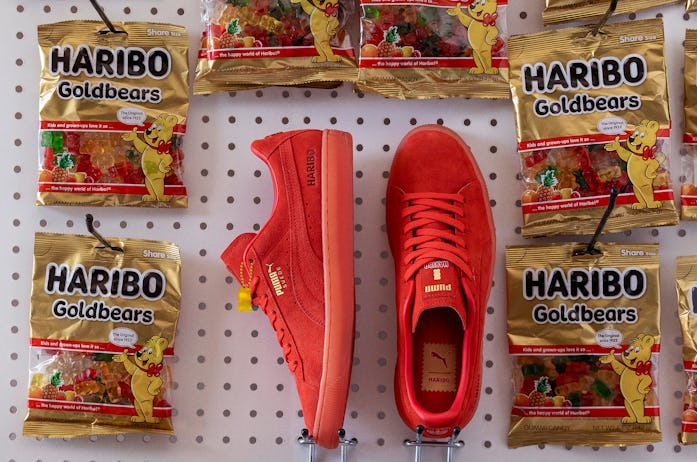 Puma x Haribo Goldbear Suede sneakers